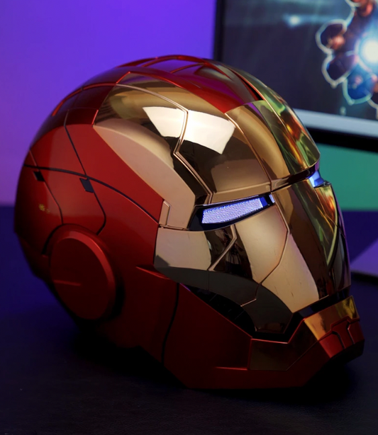 The iron man MK5 gold helmet - autoking