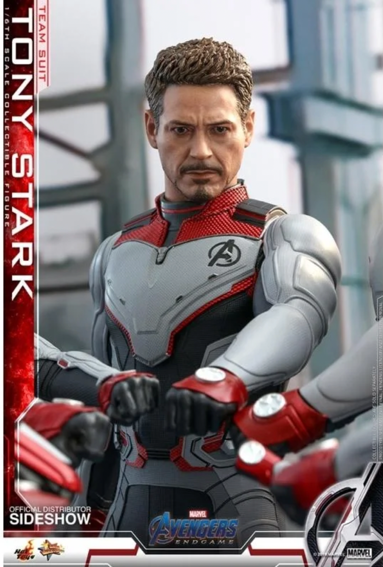 Tony Stark (Team/Quantum Suit) - Marvel Hot Toys Collectibles 1/6 Scale Action Figure