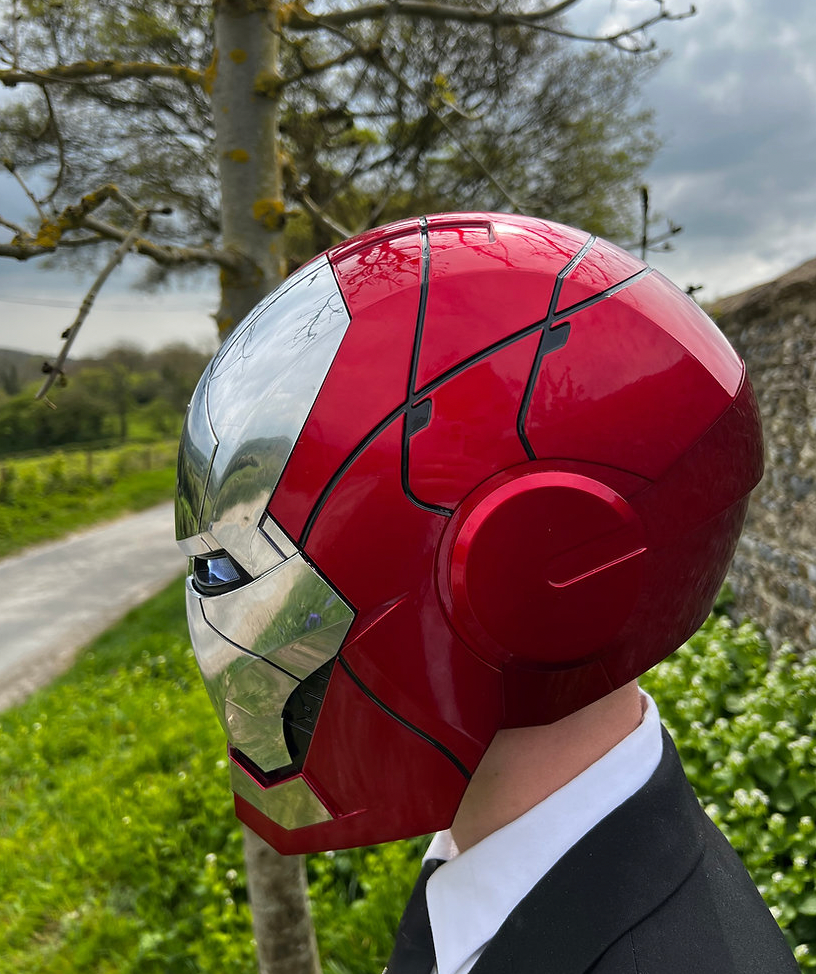 iron man mk5 electric helmet 