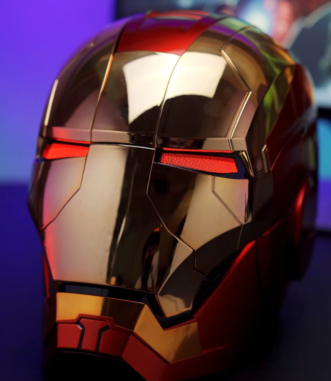 Iron Man MK5 GOLD Electronic Helmet - Next day Delivery – Iron man MK5