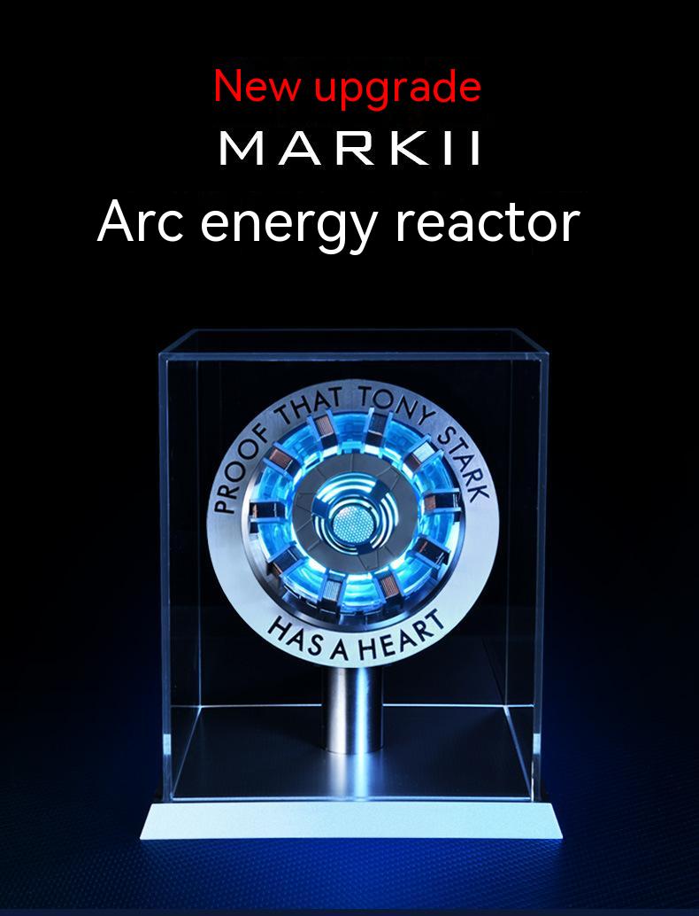 Arc Reactor Display piece with glass box