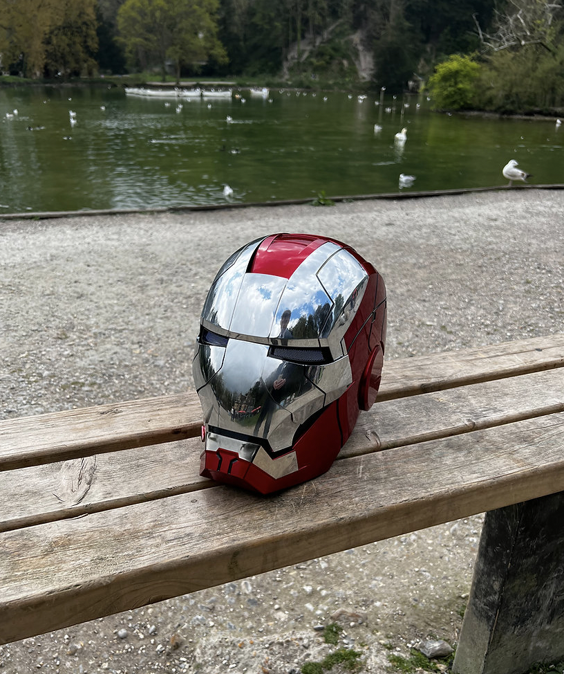 Iron Man MK5 1:1 Replica Autoking Electric Mask - Iron man